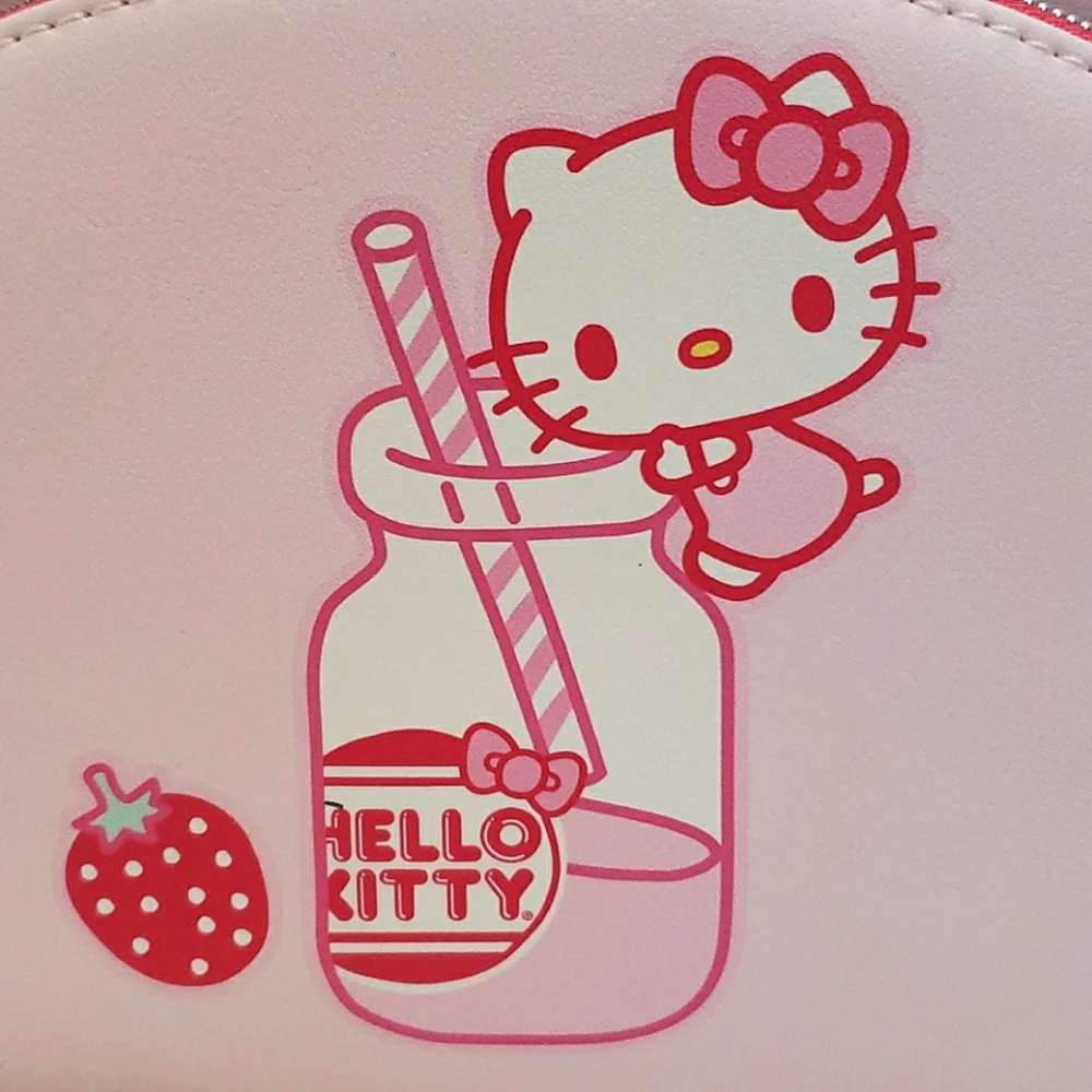 NWT Loungefly Hello Kitty Sanrio Kawaii Strawberry Milk Backpack
